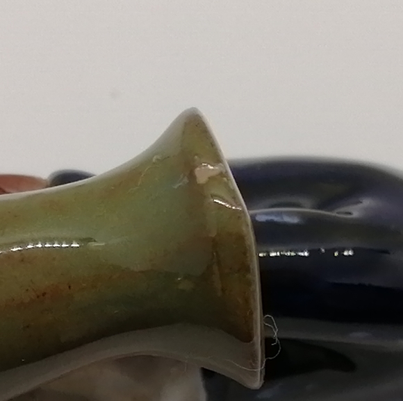 VTG Japanese Girl Figurine with Bud Vase - Picture 6 of 13